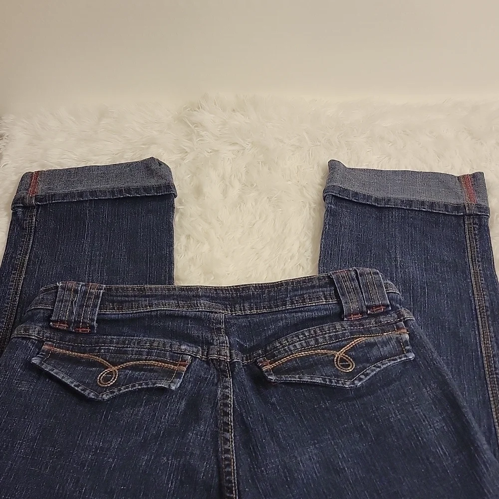 KIKIT Jeans Maurice Sasson Cuffed Size 4 Excellent Like New Conditon
